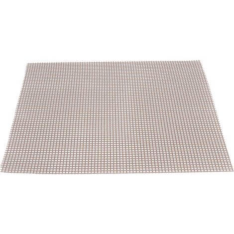 Plaque de cuisson antiadhésive de qualité alimentaire, tapis de cuisson multifonctionnel pour barbecue en extérieur (marron 30x40cm) (1/5)