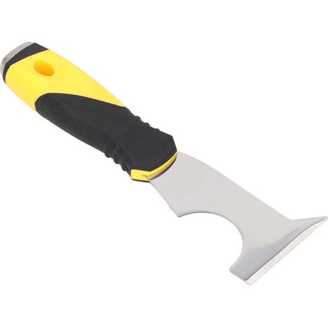 Multifunktionaler Spachtel mit verdickter Klinge aus Edelstahl, Farbschaber mit rutschfestem Griff, 6,5 cm / 2,6 Zoll (1/5)