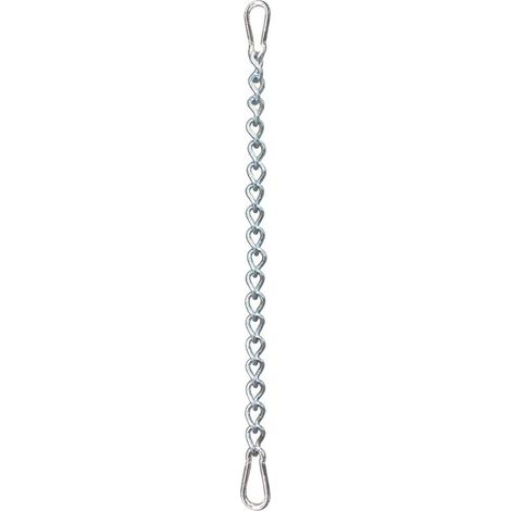 Chain with Two Carabiners, Variable Fastening for Hammock Chair up to 230 kg (Chain 66 cm)