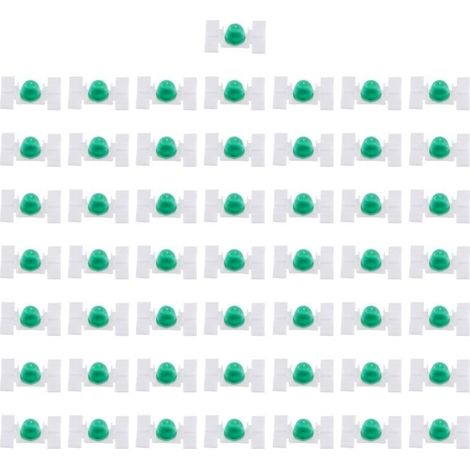 50 Pcs Blanc En Plastique Moulure De Porte De Voiture Garniture Clips Retenues Attaches Pour BMW Série 3 E36 E46 (1/5)