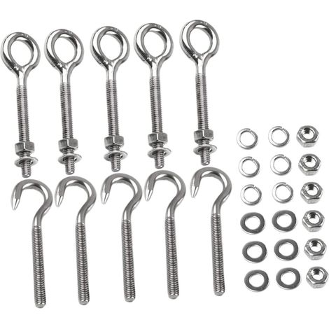 Sets hochbelastbare Schraubhaken Ringe und Ösenbolzen für (1/5)