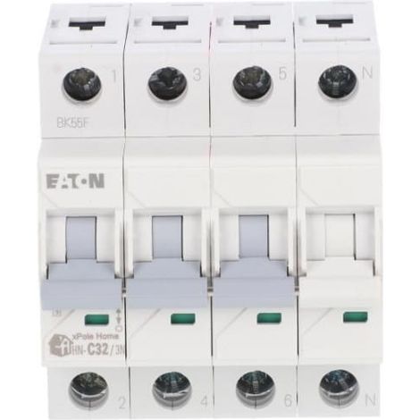 Disjoncteur 3P+NF 32A 6kA AC xPole Home HN-C32/3N 194914