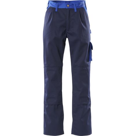 Mascot IMAGE Bundhose mit Knietaschen Torino Gr. 124 marine/kornblau