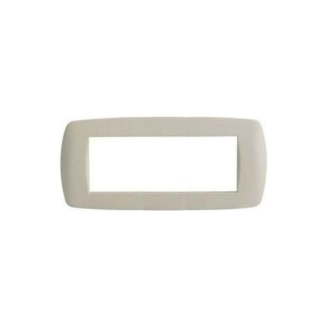 1PZ PLACCA 6 POSTI "MILLENNIUM" AVORIO - 6 posti - mm.199x84h. (7846.TA)