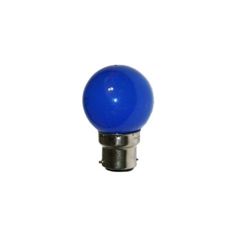 Ampoule 4 Led SMD - 0,62W - bleue - B22 - 65682-3PC - Festilight