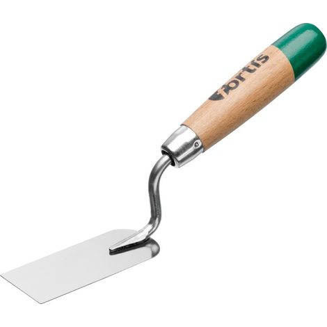 FORTIS Stukkateurspachtel 40mm, Edelstahl, gerade Hals (1/3)