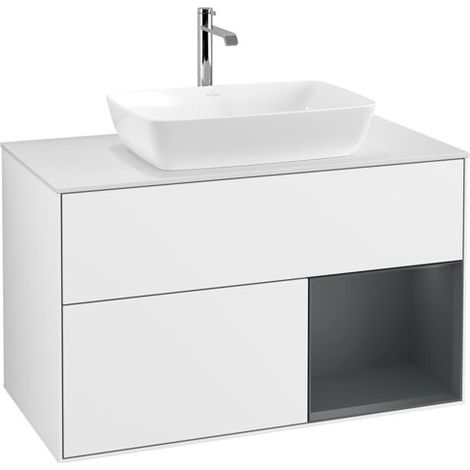 Villeroy & Boch F781HGGF Meuble sous-lavabo Finion F78 (1/2)