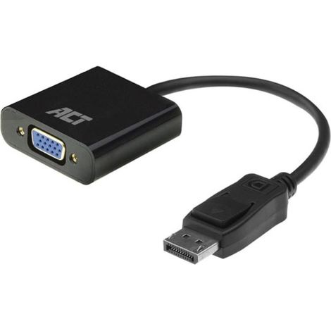 ACT Adaptateur DisplayPort vers VGA - 0.15 m (1/3)