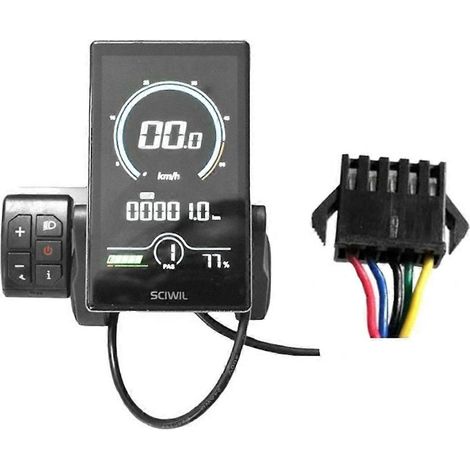SRM818X -M818X E-Bike-Computer, SM-Anschluss (1/2)