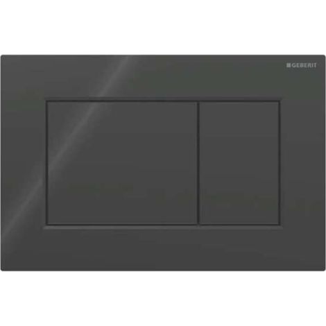 Geberit Sigma01 - WC-Betätigungsplatte, schwarz 115.660.DW.1