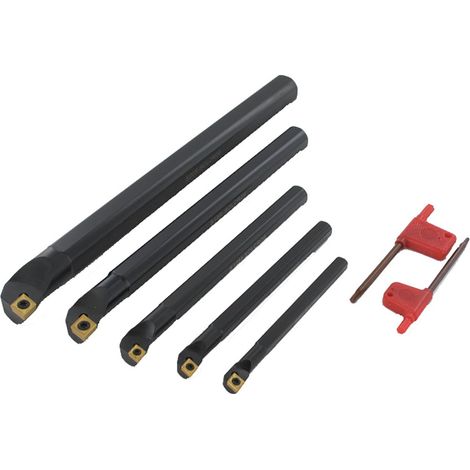 Jeu de 5 outils de tournage intérieur 95° MW-Tech DBS05820 (1/2)
