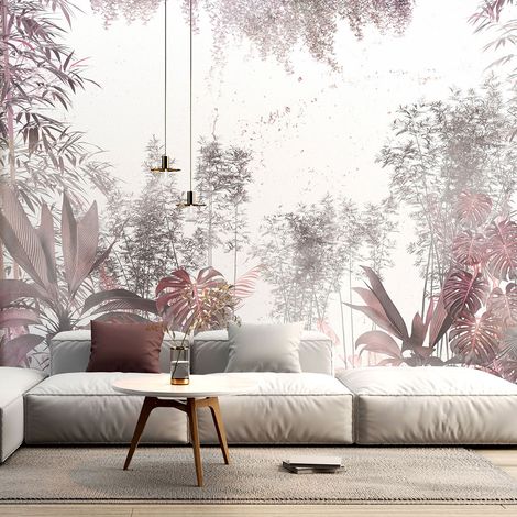 Papier peint panoramique - Forêt tropicale - 130 cm x 87 cm (1/4)