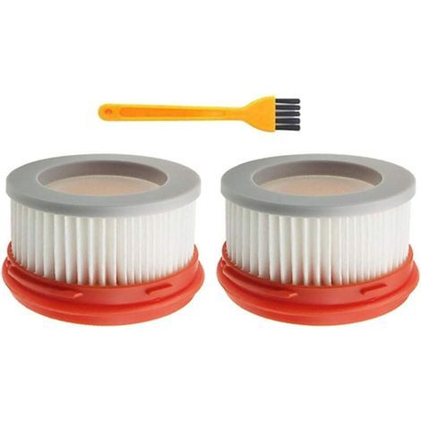 Repuestos para aspiradora de mano inalámbrica Xiaomi Dreame V9 V9B, incluye 2 filtros y 1 cepillo de limpieza pequeño. (1/4)
