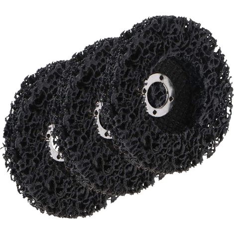 Bâtonnet de meulage en polyéthylène de 100 mm (4 po) - Outil de nettoyage et de détartrage pour meuleuse d'angle en 3 pièces (1/3)