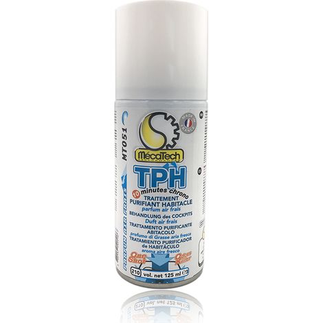 Traitement Purifiant Habitacle TPH MecaTech 125 ml