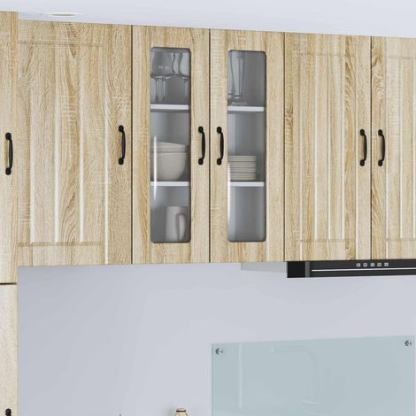 Küchenschrank Lucca Sonoma-Eiche 60 x 31 x 80 cm Holzwerkstoff