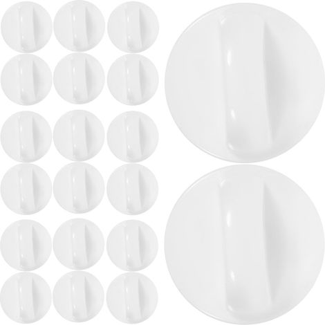 Bouton de Remplacement du Ventilateur 20 Pièces en Plastique Beige Bouton de Remplacement du Ventilateur Rotatifs, Commande de Vitesse, pour Ventilateur de Table et Mural, Ambiance Estivale (1/5)