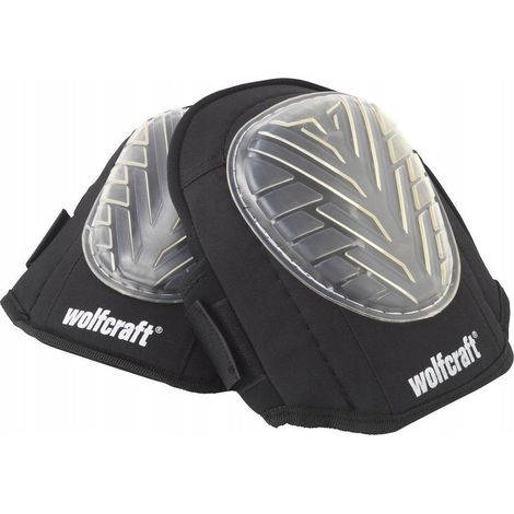 Wolfcraft 4972000 Ginocchiere Trasparenti Comfort Gel