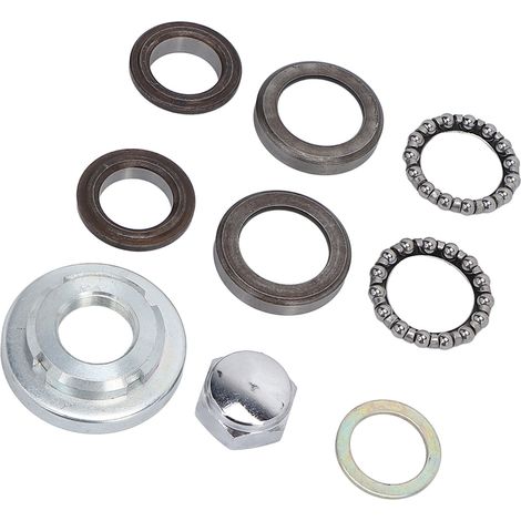 9-teiliger Lenkkopflagersatz aus Aluminiumlegierung, Lenksäule mit Rollenlagern, Ersatz für CRF50 Z50 Z50R (1/5)