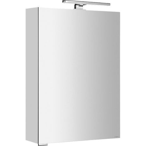 Armoire à glace MIRRÖ avec éclairage LED, 50x70x16cm, gauche/droite, blanc (1/5)