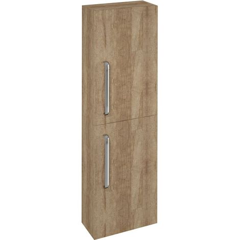 Meuble de rangement haut THEIA 40x138x19,3cm, gauche/droite/argent Alabama