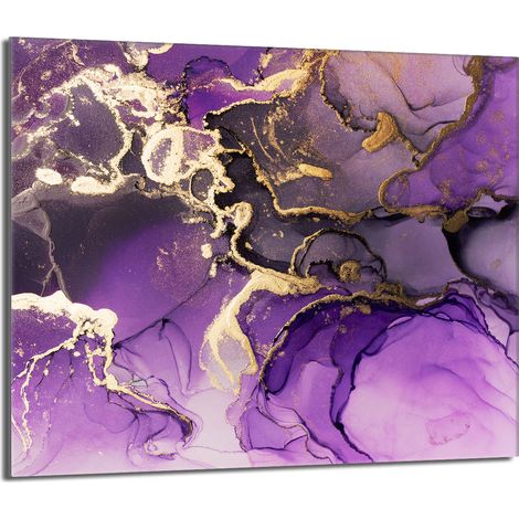 Protezione per piano cottura in vetro 60x52 Viola (1/5)