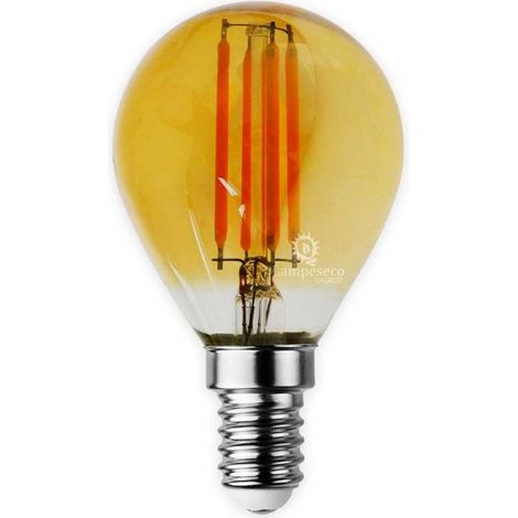 Ampoule Led Filament forme G45 4 Watt (éq 42 watts) Culot E14 (1/3)