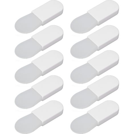 10pcs Brosse à Masque Visage en Silicone, Applicateur de Masque Argile, Masque Modelage, Lotion Corps, CC Crème, Forme Langue Courte (1/5)