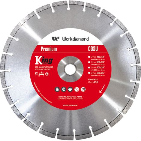 Disco Diamantato Workdiamond Queen Bee QNBU E40P3001E Ø300mm 25,4mm X Taglierina