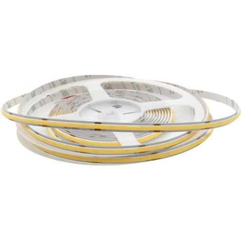 IluminaShop - Tira LED COB 70W 24V DC SMD2835 256 LED/m 14W/m IP20 Rojo (1/2)