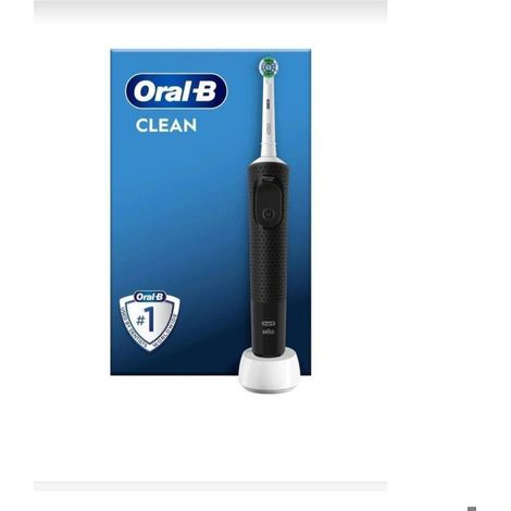 Oral-B Vitality Pro 103 Clean Spazzolino elettrico ricaricabile nero – 3 modalità di spazzolamento – Timer 2 min