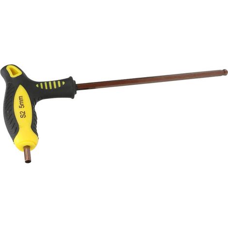 T-förmiger Kugelkopf-Inbusschlüssel mit langem Griff, professionelles Reparaturwerkzeug (5 mm) (1/5)