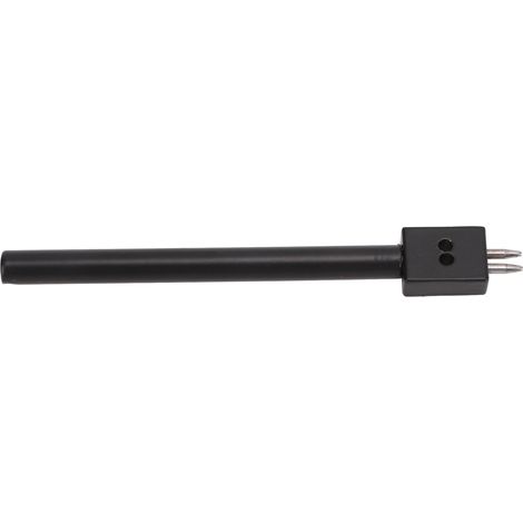 Poinçon à griffes pour cuir, espacement de 3 mm, 2 dents, trou rond, poinçon métallique à griffes pour le travail du cuir, la couture et la sculpture. (1/5)