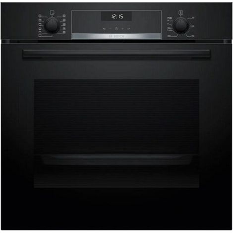 Bosch Serie 6 HBG537FB4, Horno eléctrico de convección de 71L con eficiencia Clase A y horneado uniforme, Negro (1/3)