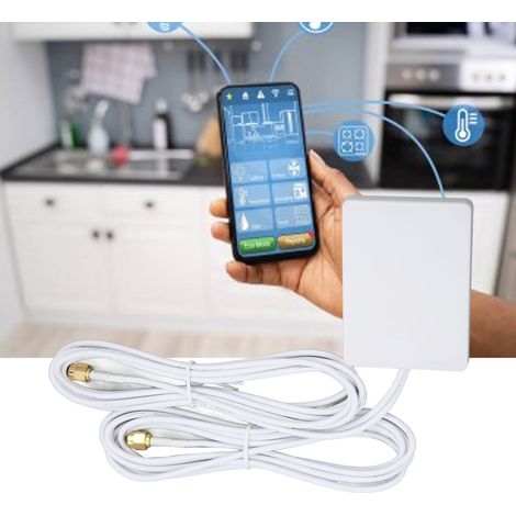 Antenne KJ-015 pour routeur 4G Huawei, amplificateur de signal pour téléphone portable, antenne 4G LTE pour petite tablette, idéale pour une utilisation intérieure ou extérieure. (1/5)
