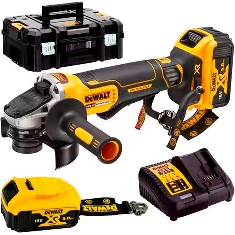 DeWalt DCG406P2LRT Winkelschleifer Gelb 18 V Leistungsstark