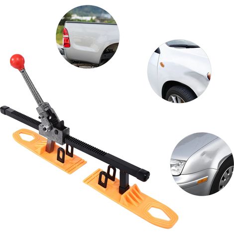Outil de réparation de bosses de voiture, Matériau : Fer, Nylon, Taille de l'emballage : 42 cm x 15 cm x 6 cm, Taille de l'expanseur : 43,5 cm x 23 cm, Type d'opération : Manuel (1/5)