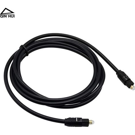 Câble audio à fibre optique OD4.0 sans perte, câble de sortie SPDIF, câble de connexion à fibre optique pour amplificateur/enceintes 5.1 canaux (1/4)