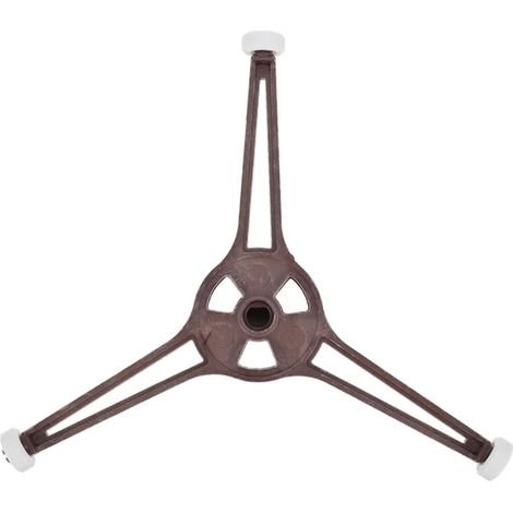 Anneau de rechange pour plateau tournant pour micro-ondes en plastique - Support rotatif à 3 roulettes pour plateaux à micro-ondes - Compatible comme support pour un remplacement facile (1/5)