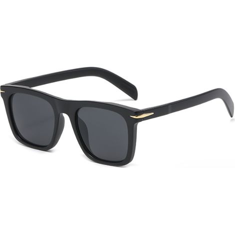 1 par de gafas cuadradas, material ligero, protección contra la luz azul, uso diario, para hombres y mujeres. (1/5)