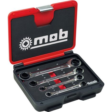 Clé 4x4 – Jeu de 4 en Coffret pour Entretien et Réparation Tout-Terrain - MOB (1/4)