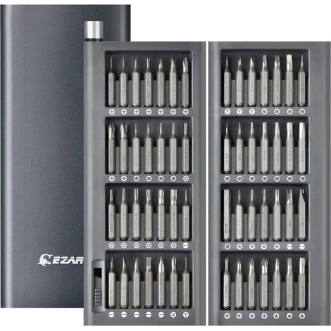 Coffret d'outils de précision 57 en 1, tournevis magnétique pour réparation smartphone, PC, ordinateur portable, lunettes, montres (1/5)