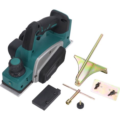 Rabot électrique sans fil 18V 12000 tr/min, dégagement facile des copeaux, poignée ergonomique antidérapante (1/5)