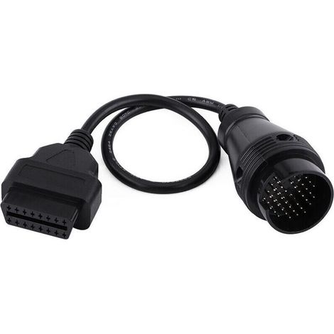 Ecleanfy - Jeffergarden Cble de diagnostic de connecteur adaptateur OBD2 38 broches à 16 broches pour Mercedes Benz (1/5)