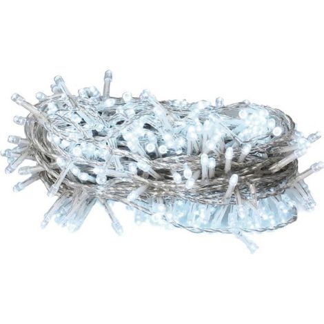 Guirlande fixe de 20 LEDs (2,2m) 6500K 2xAA IP20