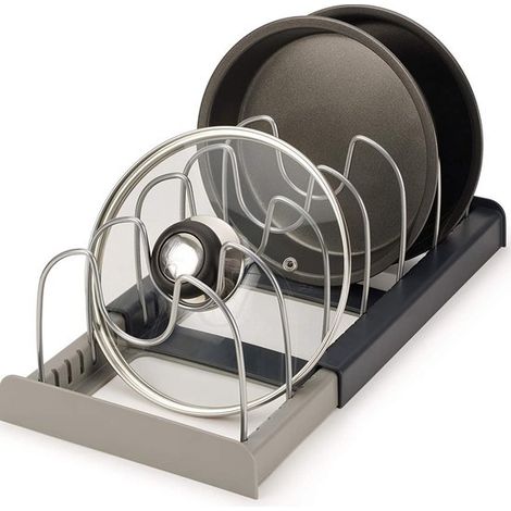 Divisori estensibili per cassetti da cucina e porta pentole/coperchi. (1/5)