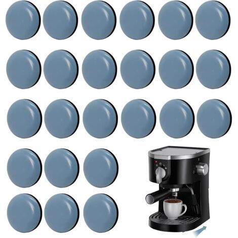 Furniture Glides, Pack of 24, 20mm PTFE and Teflon Self-Adhesive Furniture Glides for Chairs and Sofas. (1/5)