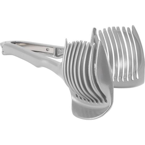 Outil Tranche-Citron en Alliage d'Aluminium Durable et Écologique, Coupe-Limon pour Tomates, Oignons et Agrumes (1/5)