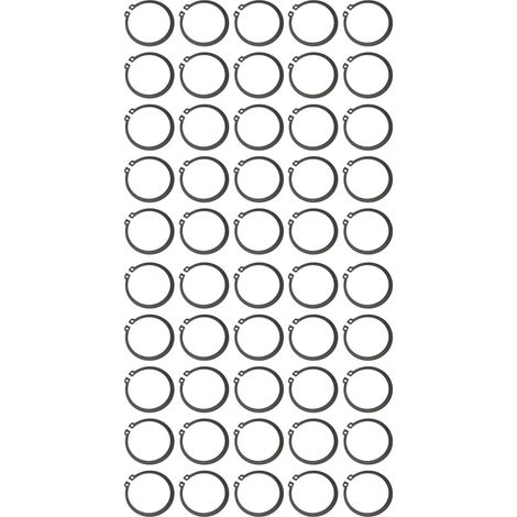 20 Pièces Bague d'Arrêt d'Embrayage de Compresseur AC 1,5mm Épaisseur Fer pour Bobine d'Embrayage de Compresseur 507 (1/5)