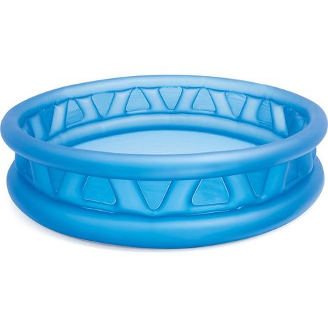 Gartenschwimmbecken aufblasbares planschbecken fur kinder rund intex 58431